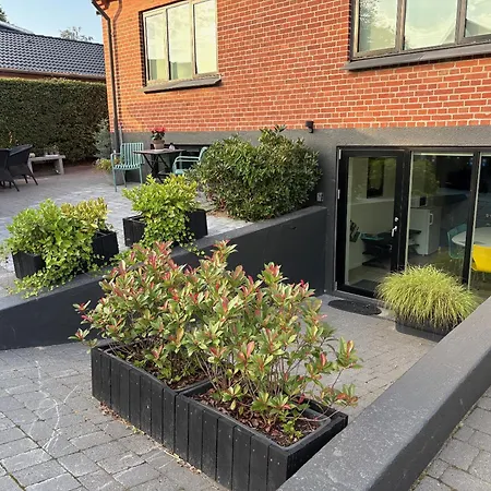 Nyistandsat Hojloftet Kaelderlejlighed Pa 70 M2 I Centrum, Med Plads Til 4 Personer * Viborg